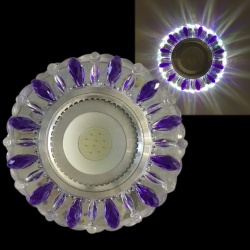 Встраиваемый светильник  42112-9.0-001PL MR16+LED3W CL/PP+MIX в интернет-магазине "Галерея света"