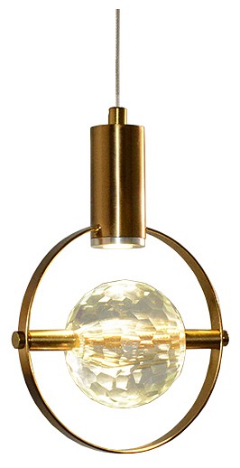 Подвесной светильник Imex  CR.23454-1-P-GB-LED в интернет-магазине "Галерея света"