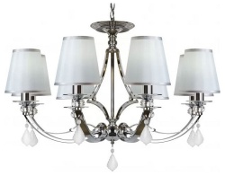 Подвесная люстра iLamp Amadea RM5220/8CR в интернет-магазине "Галерея света"