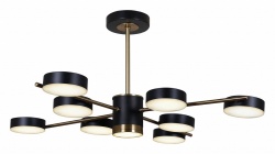 Люстра на штанге 06369-0.3-08 COP+BK в интернет-магазине "Галерея света"