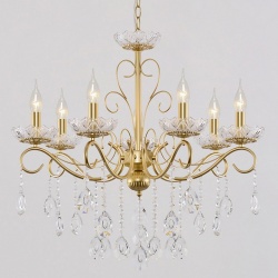 Подвесная люстра 04201-0.4-07 GOLD в интернет-магазине "Галерея света"