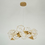 Подвесная люстра Eurosvet Uma 90369/12 медь в интернет-магазине "Галерея света"