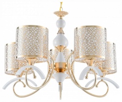 Подвесная люстра Arte Milano Florentia-9787 309787/5 Wh/Gd в интернет-магазине "Галерея света"