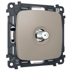 ТВ-розетка без рамки Ambrella Volt OMEGA MO373050 в интернет-магазине "Галерея света"