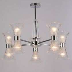 Люстра на штанге ILLUMICO  IL0288-10P-79 CR в интернет-магазине "Галерея света"