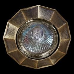 Встраиваемый светильник  05090-9.0-001AK MR16 AB в интернет-магазине "Галерея света"