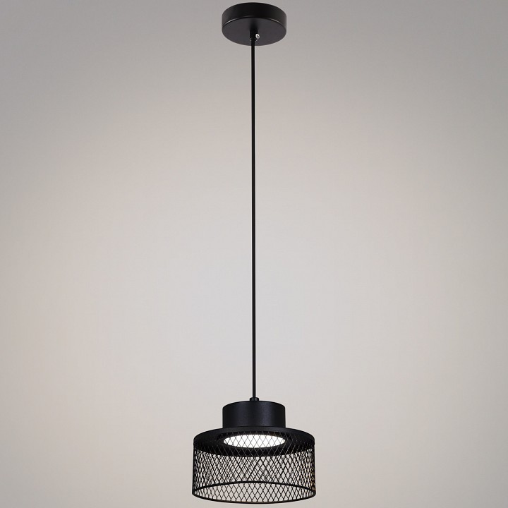 Подвесной светильник 01110-0.9-01 BK в интернет-магазине "Галерея света"