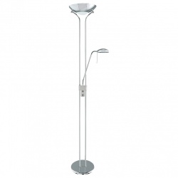 Торшер с подсветкой Arte Lamp Duetto A4329PN-2CC в интернет-магазине "Галерея света"