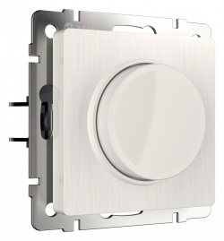 Диммер без рамки Werkel перламутровый рифленый W1142013 в интернет-магазине "Галерея света"