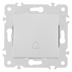 Кнопка звонка без рамки Arte Milano 203 203.36-1.silver в интернет-магазине "Галерея света"