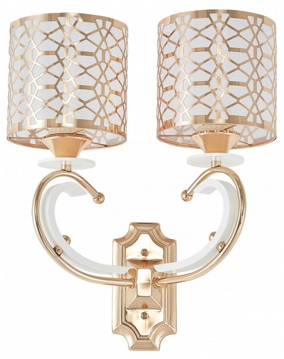 Бра Arte Milano Florentia-1237 301237/2W Wh/Gd в интернет-магазине "Галерея света"
