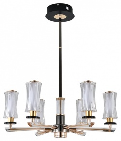 Люстра на штанге Indigo Grandioso 13038/6R Black в интернет-магазине "Галерея света"