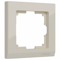 Рамка на 1 пост Werkel Stark (слоновая кость) W0011803 в интернет-магазине "Галерея света"