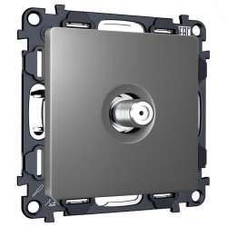 ТВ-розетка без рамки Ambrella Volt ALFA MA663050 в интернет-магазине "Галерея света"