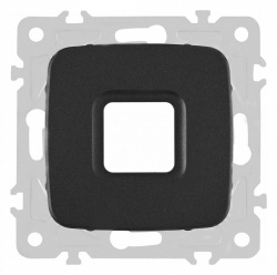 Розетка для вывод кабеля без рамки Arte Milano am-205 205.49-1.black в интернет-магазине "Галерея света"