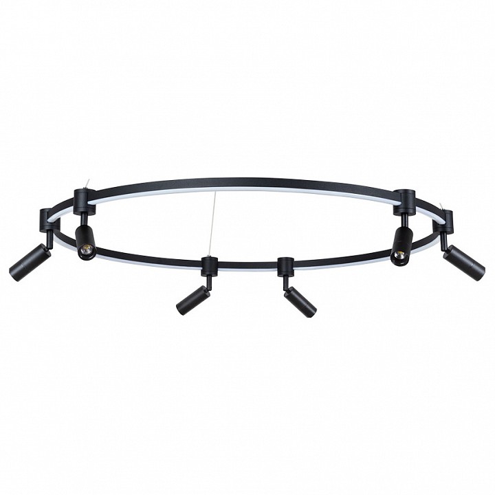 Подвесной светильник Arte Lamp Ring A2186SP-1BK в интернет-магазине "Галерея света"