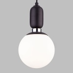 Подвесной светильник Eurosvet Bubble 50151/1 черный в интернет-магазине "Галерея света"