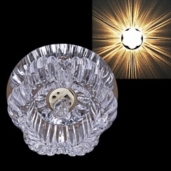 Встраиваемый светильник 18301-9.0-001G G9 CR в интернет-магазине "Галерея света"