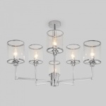 Люстра на штанге Eurosvet Inari 60144/6 хром в интернет-магазине "Галерея света"