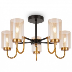 Люстра на штанге Freya Jewel FR5321CL-05BZ в интернет-магазине "Галерея света"