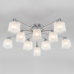 Потолочная люстра Eurosvet Delfi 30162 хром в интернет-магазине "Галерея света"