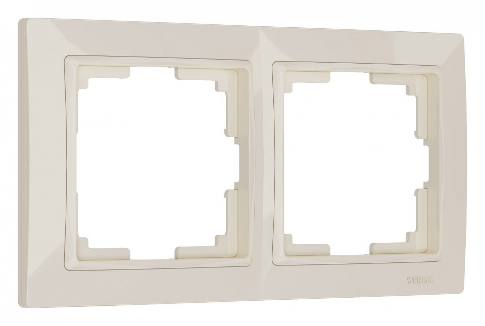 Рамка на 2 поста Werkel Snabb Basic (слоновая кость) W0022003 в интернет-магазине "Галерея света"