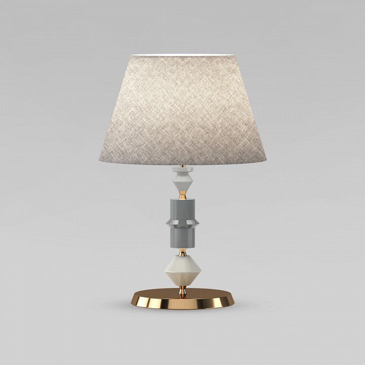 Настольная лампа декоративная Eurosvet Olaria 108012 латунь в интернет-магазине "Галерея света"