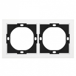 Рамка на 2 поста Stekker Мия 50457 в интернет-магазине "Галерея света"