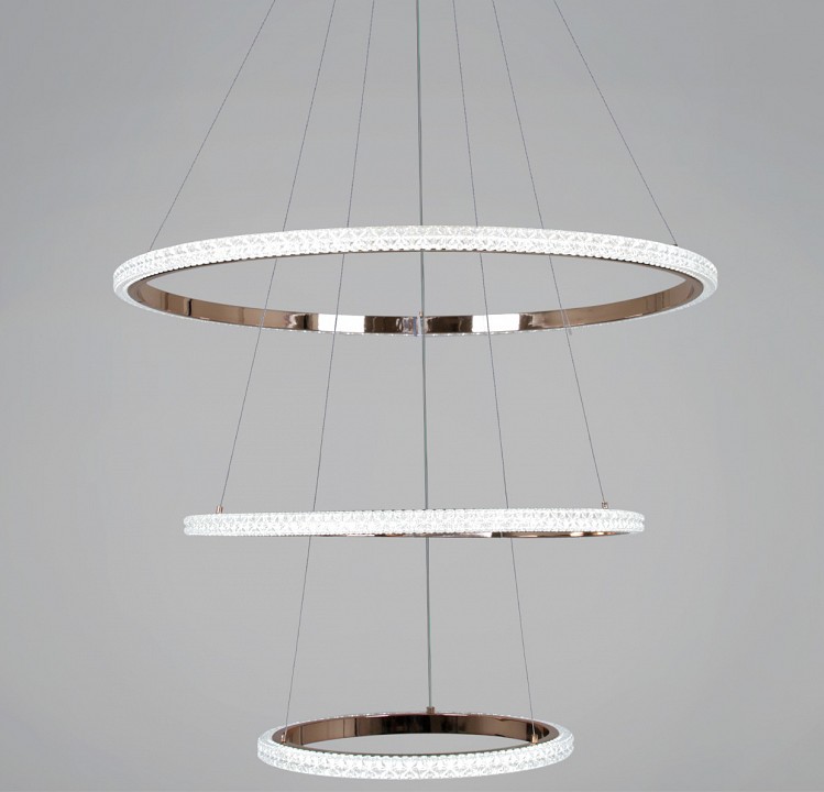 Подвесная люстра  87090-0.4-03 BK+FG в интернет-магазине "Галерея света"