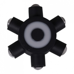 Накладной светильник 86973-9.2-007U LED2W+6*1W BK в интернет-магазине "Галерея света"