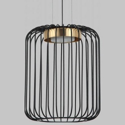 Подвесной светильник Imex MD.2310 MD.23106-1-P-BK+BR в интернет-магазине "Галерея света"