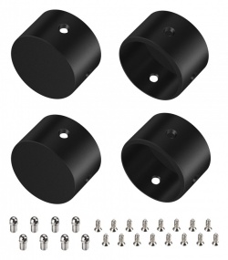 Набор заглушек для профиля Arlight WPH-FLEX-D22-360deg 049938 в интернет-магазине "Галерея света"