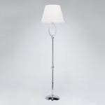 Торшер Eurosvet Madera 01056/1 хром/прозрачный хрусталь Strotskis в интернет-магазине "Галерея света"