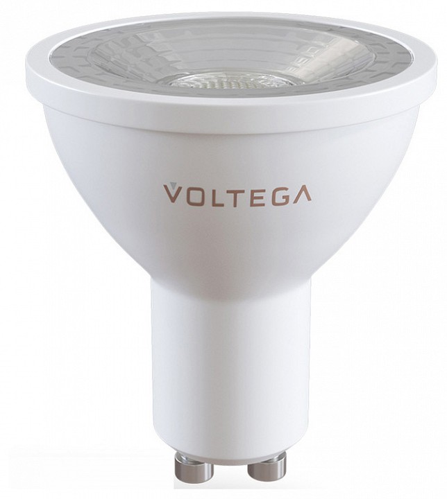 Лампа светодиодная Voltega Simple GU10 6Вт 2700K 7250 в интернет-магазине "Галерея света"