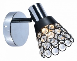 Спот 05957 05957-0.8-01 BK+CR в интернет-магазине "Галерея света"