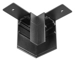Соединитель угловой L-образный для треков Arte Lamp Linea-Accessories A480606 в интернет-магазине "Галерея света"
