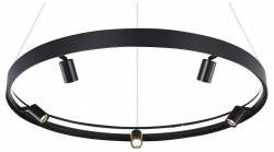 Подвесная люстра iLedex Vision 2060-D800 BK в интернет-магазине "Галерея света"