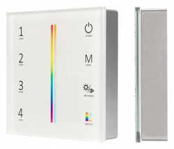 Панель-регулятора цвета RGBW  сенсорный накладной Arlight SMART 28309 в интернет-магазине "Галерея света"
