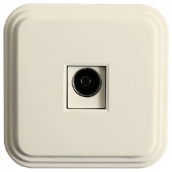 ТВ-розетка Stekker Брест 49063 в интернет-магазине "Галерея света"