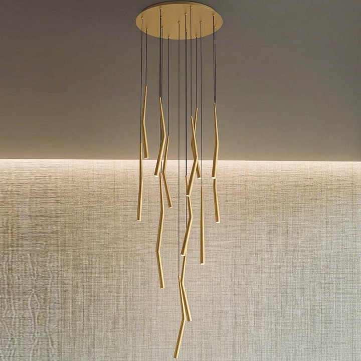 Подвесная люстра Mantra Boomerang 9372+9245 (14L) в интернет-магазине "Галерея света"