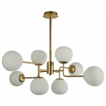 Люстра на штанге Maytoni Erich MOD221-PL-08-G в интернет-магазине "Галерея света"