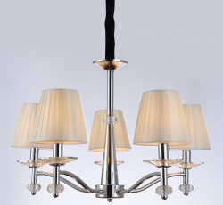 Подвесная люстра ILLUMICO  IL1151-5PPA-29 CR Romei в интернет-магазине "Галерея света"