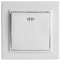 Переключатель перекрестный одноклавишный Stekker Эрна 39925 в интернет-магазине "Галерея света"