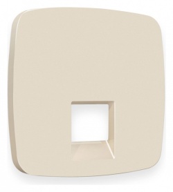 Накладка для розетки RJ-11 или RJ-45 Ambrella Volt OMEGA OP3320 в интернет-магазине "Галерея света"