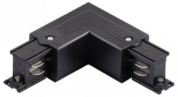 Соединитель угловой L-образный для треков накладных Lightstar Quattro 504127-FRPS в интернет-магазине "Галерея света"