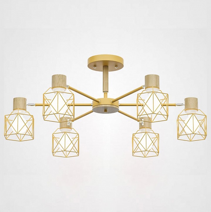 Люстра на штанге Imperiumloft Corf Yellow CORF-B01 в интернет-магазине "Галерея света"