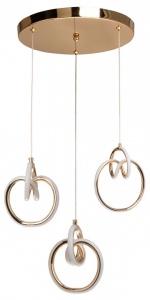 Подвесной светильник DeMarkt Аурих 27 108010803 в интернет-магазине "Галерея света"