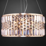 Подвесной светильник Eurosvet Lory 10125/5 золото/прозрачный хрусталь Strotskis Smart в интернет-магазине "Галерея света"