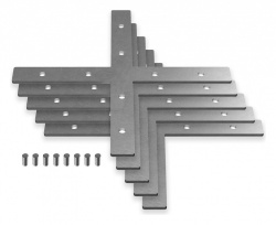 Соединитель угловой X-образный накладной Ambrella Light Profile System GP GP8057 в интернет-магазине "Галерея света"