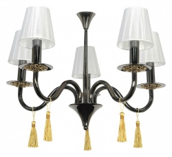 Подвесная люстра Arti Lampadari Pontone Pontone E 1.1.5 PB в интернет-магазине "Галерея света"